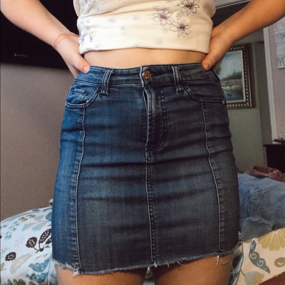Jean skirt